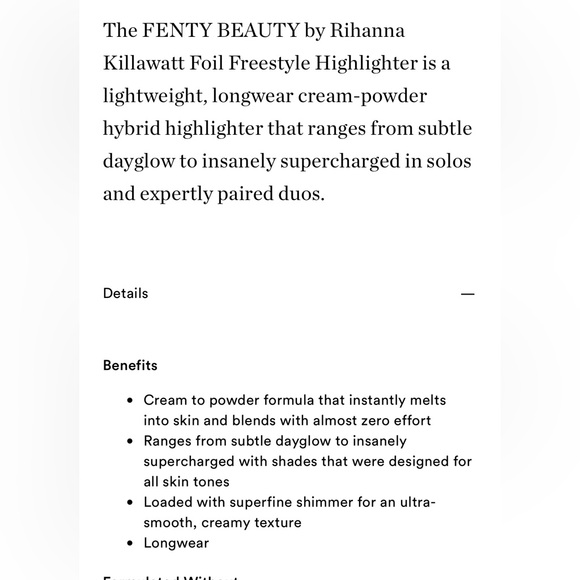 NEW Fenty Beauty Killawat Freestyle
Highlighter in Wattabrat - Picture 7 of 7